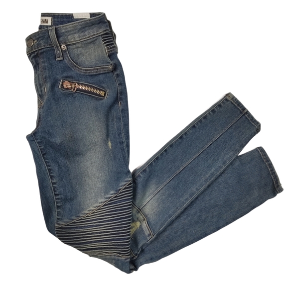 REVOLVE Lovers & Friends Aaron Skinny Moto Jeans - Picture 4 of 12